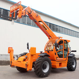 Chariot télescopique tout-terrain diesel 4x4 certifié CE, adaptable et polyvalent, 5 tonnes, portée de 7 m, 14 m, 18 m, pour une utilisation sécurisée - Product Image 1