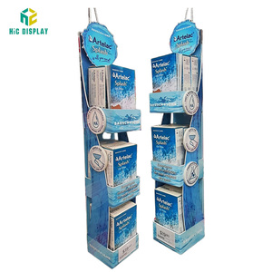 Hiện đại xách tay PVC Hội Đồng Quản trị bọt nhựa <span class=keywords><strong>Sidekick</strong></span> mỹ phẩm sản phẩm hiển thị treo tường hiển thị siêu thị điện có thể gập lại - Product Image 1