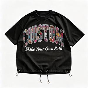 เสื้อยืดผู้ชายไซส์ใหญ่พิเศษ ผ้าฝ้าย 100% 210 GSM แขนสั้น พิมพ์ลายตามสั่ง คุณภาพสูง ขายส่ง เสื้อยืดลำลองผู้ชาย - Product Image 2