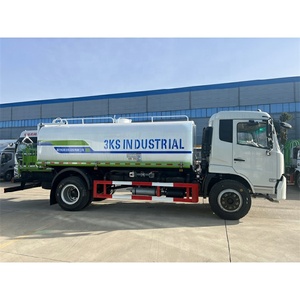Low Factory Price 4X2 Clw 12-15kl <strong>Water</strong> Tanker Truck 15m3 Sprinkler <strong>Water</strong> Truck for Sale - Product Image 4