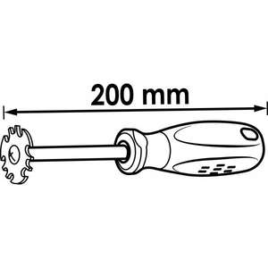 VIGOR - V2789N Outil de contrôle des freins et des conduites de carburant 200mm - EAN 4047728062824 FREINS ET ROUES - Product Image 2