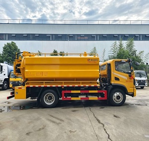 Nuevo camión de saneo TigerVH 4x2 Euro 5 diésel 130HP FAW con tanque de aceite de 2000L y bomba de limpieza de aguas residuales con succión de 7 metros cúbicos - Product Image 3