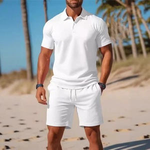 T-shirt a maniche corte da <span class=keywords><strong>uomo</strong></span> per il tempo libero, completo sportivo casual da <span class=keywords><strong>uomo</strong></span>, <span class=keywords><strong>abbigliamento</strong></span> <span class=keywords><strong>giovanile</strong></span> transfrontaliero - Product Image 1