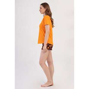 Conjunto de Yoga KADIN LYC para Mujer, Modelo Suprem Oval Sort Takim Short KISA Kol ETEGI, con Cuello ReGLAN - Product Image 3