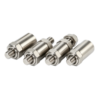 Pièces en acier inoxydable usinées CNC sur mesure, capteurs de pression d'eau, d'huile, de gaz et d'air non standard, transducteurs, électroérosion à fil, brochage