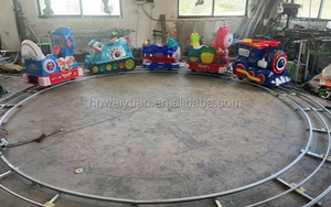 รถไฟรางไฟฟ้าสำหรับเด็กรถไฟขนาดเล็กเที่ยวชมสถานที่ในสวนสนุก - Product Image 6