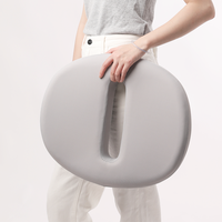 Coussin de siège ergonomique pour le bureau, mousse à mémoire de forme, avec trou, pour chaise de bureau, réduit la pression