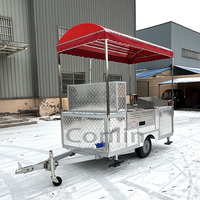Chariot alimentaire mobile pour tacos avec grill, chariot à tacos, stand de restauration, stand à hot-dogs