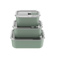 Contenants alimentaires à 3 compartiments étanches en gros pour le contrôle des portions, la séparation des repas et l'emballage à emporter