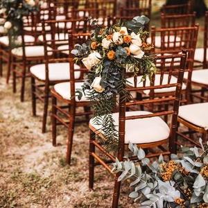 Prix bon marché de conception de fantaisie dans des meubles en bois de couleur pour des événements extérieurs chaises d'hôtel de <span class=keywords><strong>mariage</strong></span> de salon <span class=keywords><strong>salle</strong></span> à manger - Product Image 3