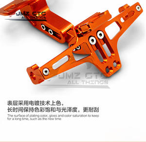 Soporte LED para motocicleta, soporte para matrícula para HONDA MSX125 MSX125SF, soporte para matrícula - Product Image 5