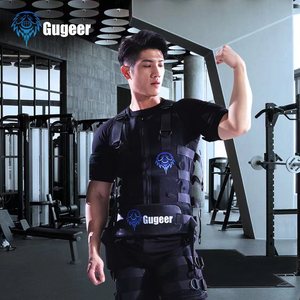 Gugeer setelan latihan nirkabel EMS, perlengkapan kebugaran stimulasi Elektro profesional, setelan latihan seluruh tubuh untuk penggunaan komersial Gym rumah - Product Image 1