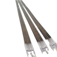 Lampe infrarouge à double tube à ondes courtes pour impression offset 400V 6950W 900MM Réflecteur doré M6.170.0301 Import pour Heidelberg SM74/SX74