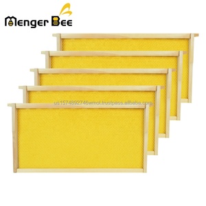 Nouvelle Fondation de Cadre de Ruche en Bois Menger Bee, Fondations en Plastique Jaune, Matériau en Pin de Nouvelle-Zélande, Garantie de 3 Mois, Apiculture - Product Image 4