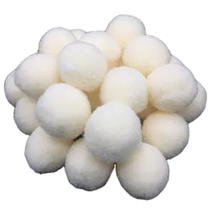 Soft Pompom Plüsch Pom Poms Ball 8mm 10mm 15mm 20mm 25mm 30mm Pompones DIY Handmade Sewing Craft Kinderspiel zeug Hochzeits dekor