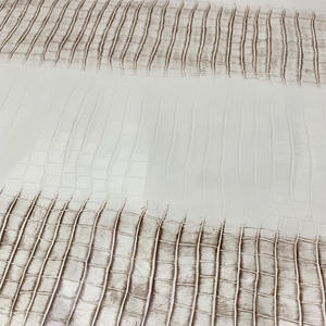 Верхний слой из воловьей кожи с узором в виде крокодилового живота, гималайский белый ручной цветной декоративный дверной шкаф из натуральной кожи - Product Image 1