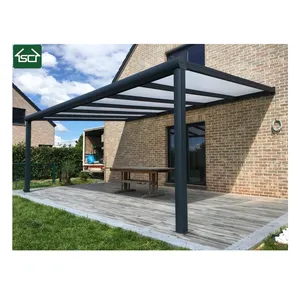 Tettoia <span class=keywords><strong>in</strong></span> <span class=keywords><strong>Policarbonato</strong></span> <span class=keywords><strong>per</strong></span> Giardino con Profili <span class=keywords><strong>in</strong></span> Alluminio Copertura <span class=keywords><strong>per</strong></span> Patio e Balcone <span class=keywords><strong>per</strong></span> Terrasoverkapping - Product Image 1