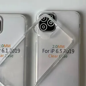ShanHai 2.0 MILÍMETROS Clear Case Para Xiaomi Mi Caso TPU Caixa Do Telefone Para Xiaomi Mi Transaprent 10 11 T Pro Lite 5G Capa mi 10t pro Shell