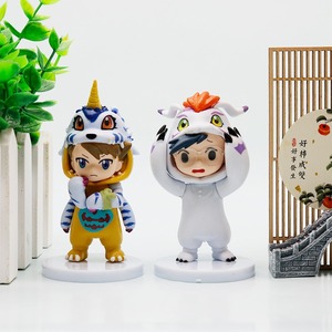 Set de 8 Figuras de Acción de Monstruos, Tai <span class=keywords><strong>Agumon</strong></span>, Yagumon, <span class=keywords><strong>Digimon</strong></span>, Balurimon, Biwamon, Adornos de Juguete, Modelos de PVC - Product Image 3