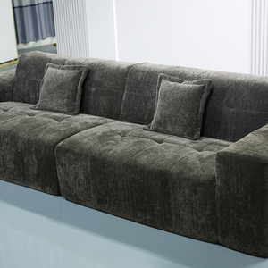 Stock Modern Apartment-Friendly Sectional <b>Bed</b> Set <b>Convertible</b> Couch Fabric Cover High-Density Foam Modular Design A23 Convertibl - Product Image 1