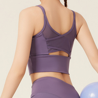 Pilates Gym Fitness beauté dos croix antichoc forme push-up fixation mince épaule sport soutiens-gorge Yoga Leggings ensembles pour femmes