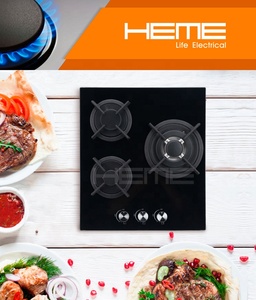 Cooking Appliances Gas <b>Stove</b> Tempered Glass 3 Burner Gas Cooker Gas Cooktop - Product Image 2