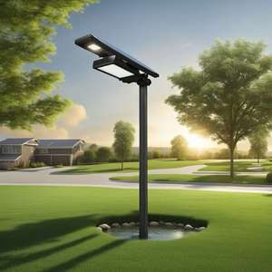 Illuminazione stradale solare integrata in fabbrica rapidamente - Product Image 1