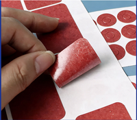 Entretoises isolantes plates rouges en papier, résistantes aux hautes températures, pour vis, boîtiers d'ordinateur, cartes mères, protection contre les surtensions