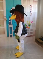 Costumes de mascotte de coq personnalisés professionnels Blue Sky pour Noël, en peluche unisexe pour adultes