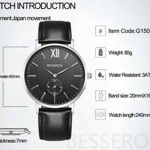 Relojes de Cuarzo Casuales para Hombre en Oferta, Reloj de Pulsera de Cuarzo de Acero Inoxidable con Correa de Acero, Caja de Lujo, Regalos Perfectos - Product Image 3