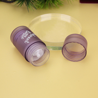 Bouteille de déodorant cosmétique en plastique de 50ml avec ensemble d'emballage de conteneur de bâton pour bouteilles de déodorant de volume de 15 30 50 75G