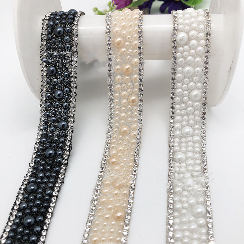 Cinta De Tela De Encaje Bordada De Múltiples Estilos De 1.1-5.3 In De Ancho Para Accesorios De Costura De Bricolaje, Tela De Encaje Para Sofá Decorativo, Cortina, Ropa De Cama, Envoltura