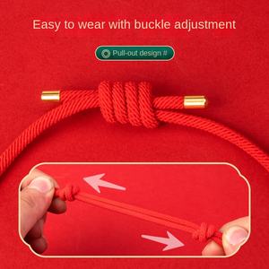 <span class=keywords><strong>Lucky</strong></span> Cat Collar Solid Umwelt freundliche verstellbare Fortune Ingot Anhänger Halskette Longe vity Lock Choker Neujahrs fest - Product Image 3