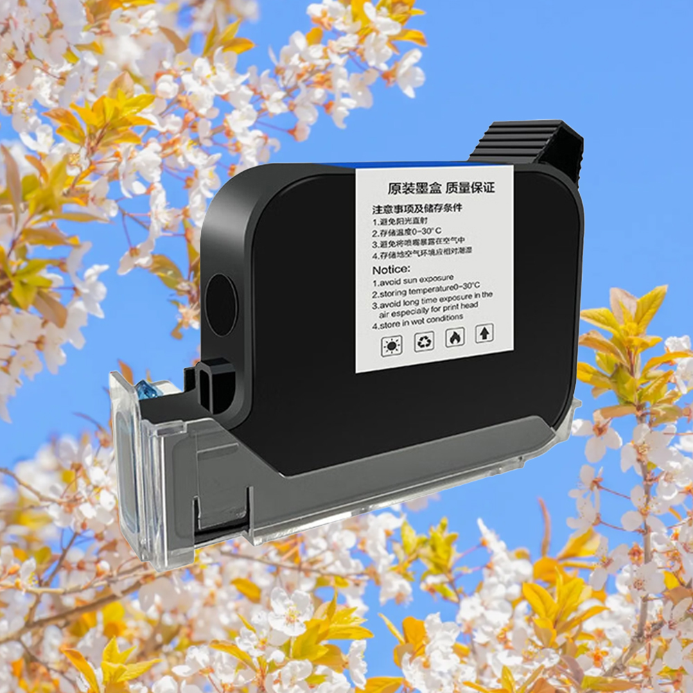 2588 Ink Cartridge with Chip 25.4mm Black Water/Solvent-Based for Coding Machine