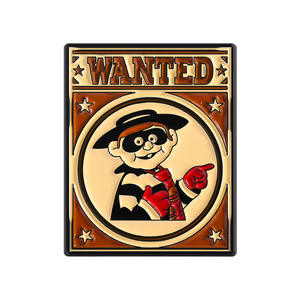 เข็มกลัดตัวตลกการ์ตูนสุดสนุก สไตล์โปสเตอร์ตัวละครต้องตามจับ และเข็มกลัดโลหะลายตัวตลก 2 แบบ - Product Image 4