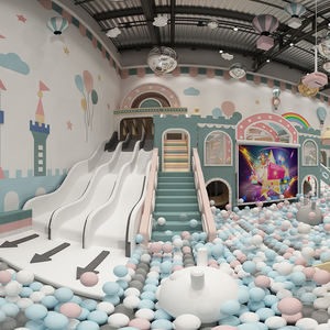 Aire de jeux intérieure de haute qualité Magicfun pour enfants, tunnel de jeu souple et structures d'escalade avec blocs en bois à un prix avantageux - Product Image 5