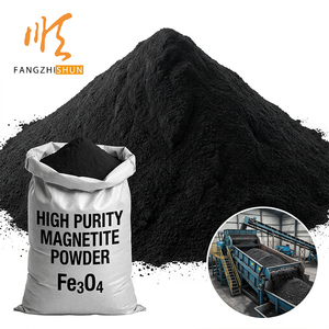 Poudre de floculant magnétique d'usine, poudre d'agnesite pour le traitement des eaux usées urbaines et la purification de l'eau, poudre minérale - Product Image 1