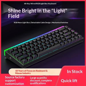 <span class=keywords><strong>Clavier</strong></span> de jeu filaire WIN68, taux de sondage de 8 000 Hz, faible latence, RVB personnalisé, prise en charge des commutateurs magnétiques, <span class=keywords><strong>clavier</strong></span> mécanique RVB - Product Image 4