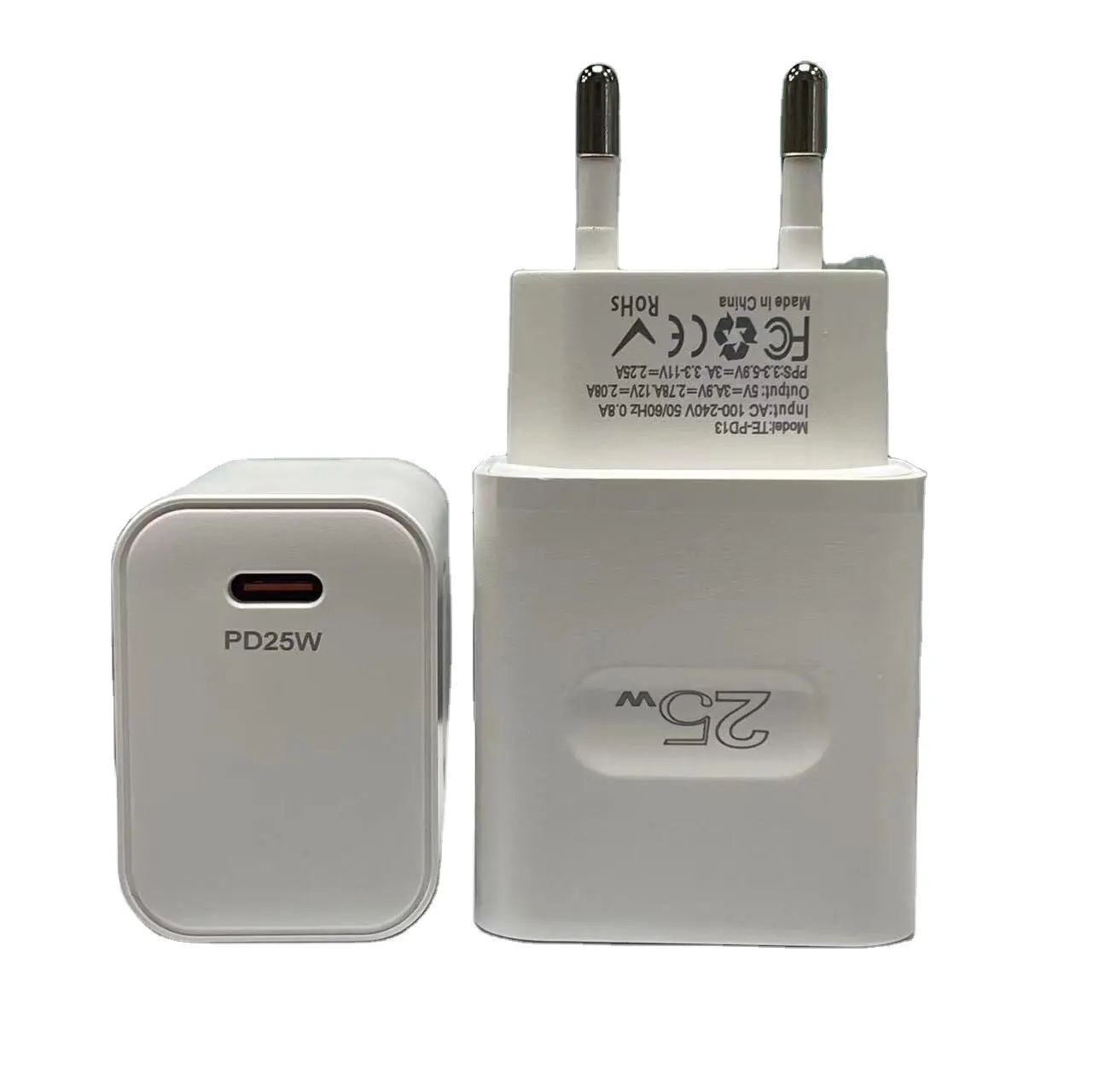 20W charger with high-quality EU specifications EU fast charging suitable for ios and Android phones outdoor charger