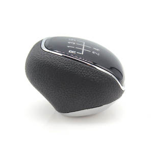 Poignée de levier de vitesses Buick en cuir noir ergonomique, transmission manuelle à 5 vitesses, pièce de rechange FCXN-J32 - Product Image 5