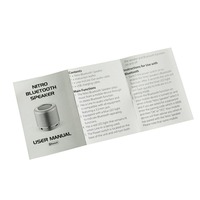 Usine Custom Magazine Pamphlet Manuel d'instructions Catalogue Selle Livret Produit Instruction Manuel Montre Livret