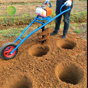 Máquina perforadora de tierra con motor de gasolina para uso agrícola y de jardín - Product Image 2