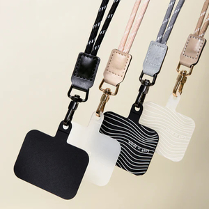 Nhà máy tùy chỉnh logo rõ ràng TPU điện thoại <span class=keywords><strong>Tether</strong></span> Pad vá chống mất điện thoại phổ <span class=keywords><strong>Tether</strong></span> Tab điện thoại dây buộc vá pad cho dây buộc - Product Image 1