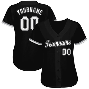 Tontons fábrica personalizada bordado uniforme de béisbol estilo camisa al por mayor en blanco béisbol Jersey ropa deportiva camisa - Product Image 5