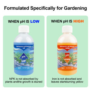 Hydroponische <span class=keywords><strong>pH</strong></span>-up & Down Kit 250 ml <span class=keywords><strong>PH</strong></span>-balansoplossing Aanpassing voor sla-pepergroentenplanten - Product Image 4