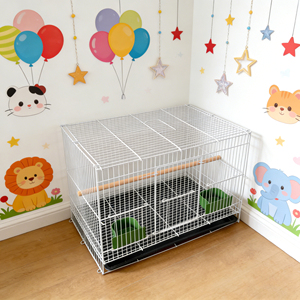 Birdcage Pigeon <strong>Cage</strong> Metal Parrot Birdcage Bags <strong>Show</strong> Eyes Tiger Skin Birdcage - Product Image 1