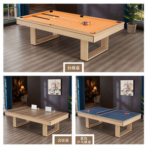 Table de <span class=keywords><strong>billard</strong></span> snooker professionnelle moderne et économique S.Q.F de 7 pieds avec poches en nylon et cadre en bois, options unisexe 8 pieds/9 pieds en promotion - Product Image 6