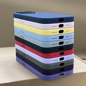 Para la tapa del teléfono móvil de <span class=keywords><strong>Apple</strong></span>, funda protectora de teléfono, funda de silicona para iPhone 15 <span class=keywords><strong>14</strong></span> 13 12 Plus, fundas - Product Image 4