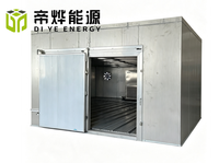 Machine de séchage de fruits Diye Energy en acier inoxydable pour mangues, bananes et raisins, à pompe à chaleur automatique et économe en énergie, 380V