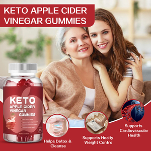 OEM superventas Keto Vinagre de sidra de manzana caramelo gomoso sin azúcar pérdida de peso suplemento de belleza para adultos 60-cuenta 2 dosis diaria - Product Image 2